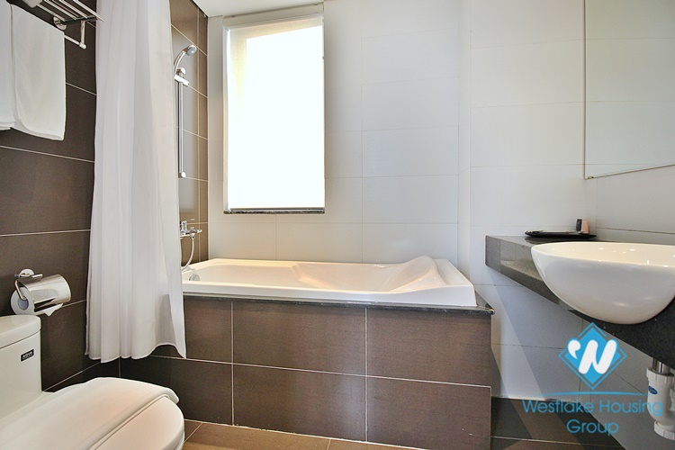 A well-decorated duplex 2 bedrooms apartment for rent in Au Co st, Tay Ho